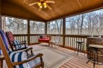 Come relax on the screened in porch